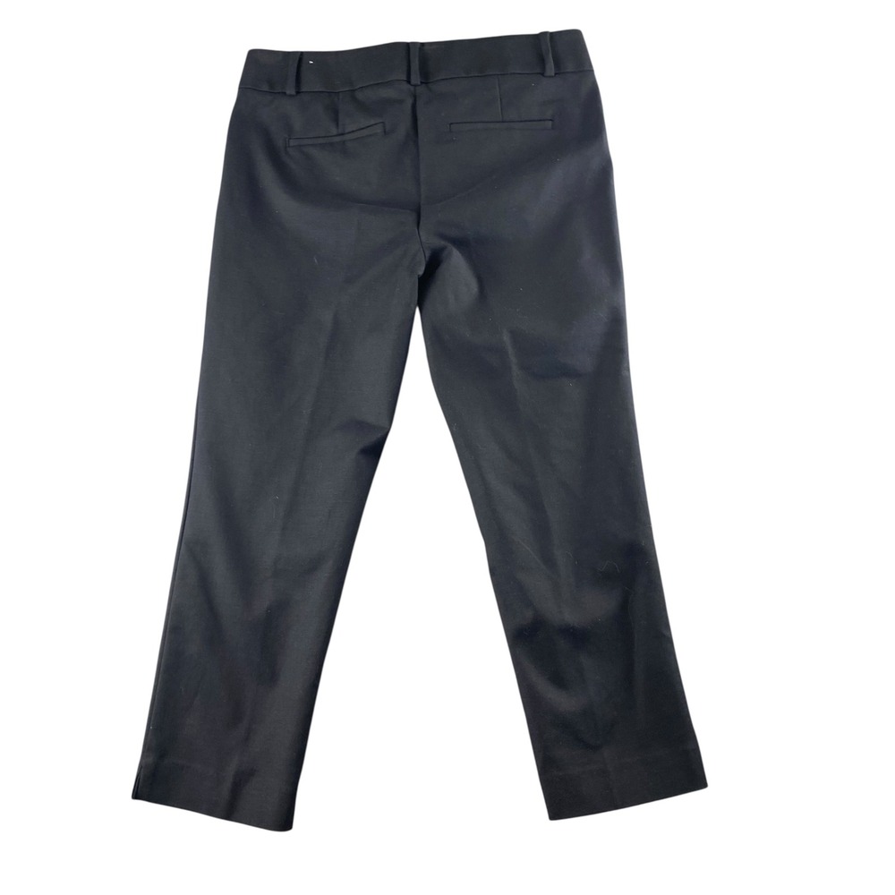 Ann Taylor LOFT‎ Julie Black Textured Tapered Dress Pants Womens 10P Petite